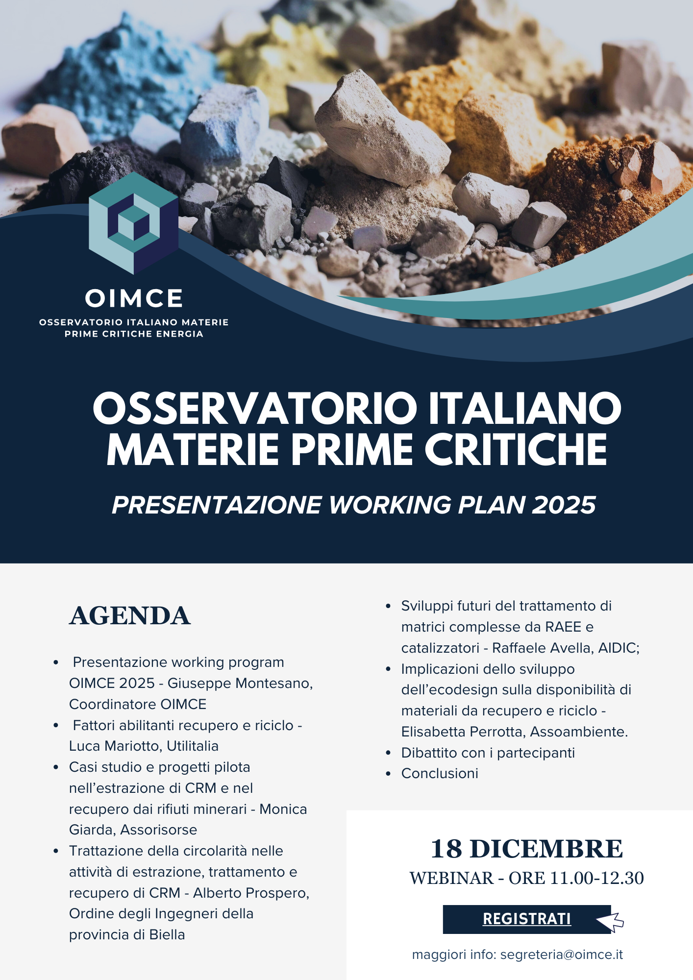 <p>Webinar di presentazione Working Plan OIMCE 2025</p>
